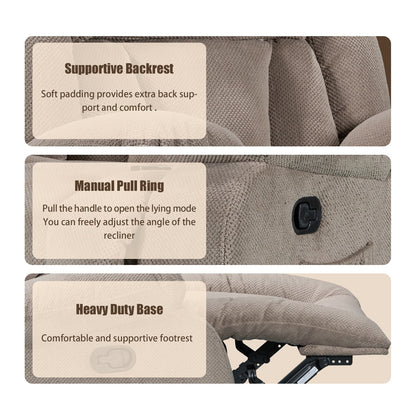 Poltrona reclinabile riscaldabile e massaggiante di dimensioni standard super confortevole