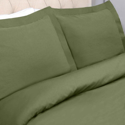 Set copripiumino in percalle di cotone di qualità superiore a 300 fili