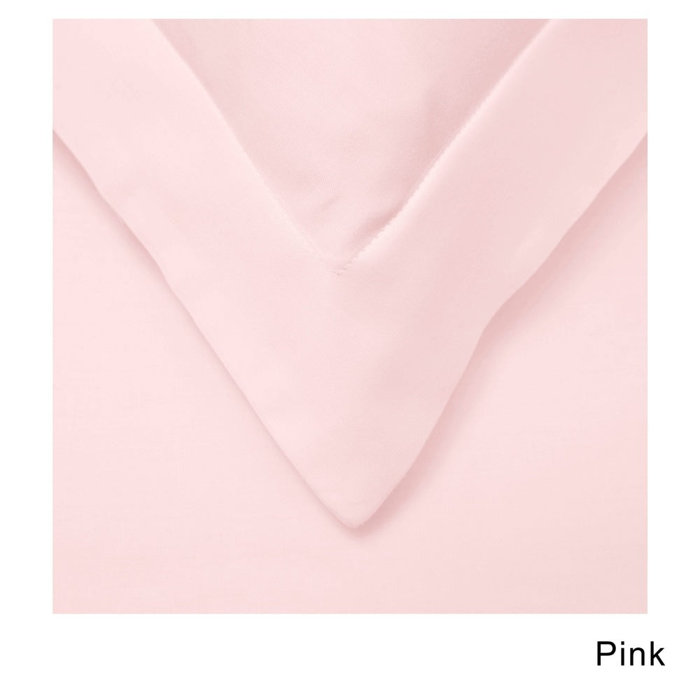 Set copripiumino in raso di cotone pettinato di qualità superiore a 400 fili