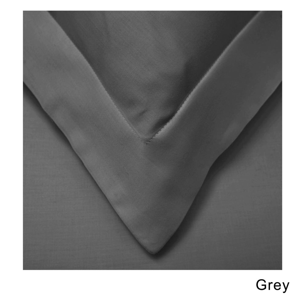 Set copripiumino in raso di cotone pettinato di qualità superiore a 400 fili