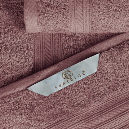 Set di asciugamani di qualità superiore in cotone pettinato a fibra lunga, 6 pezzi