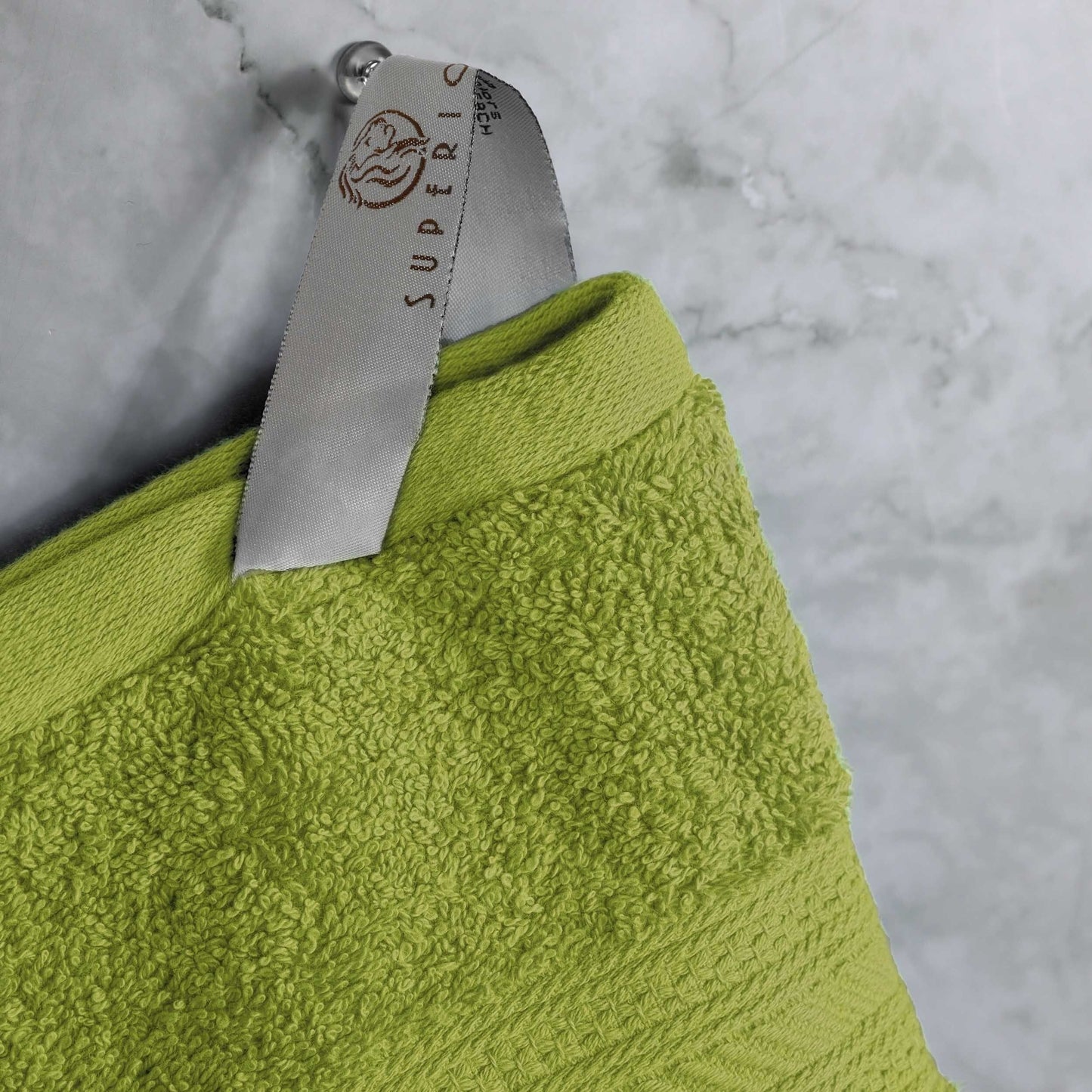 Set di asciugamani di qualità superiore in cotone pettinato a fibra lunga, 6 pezzi