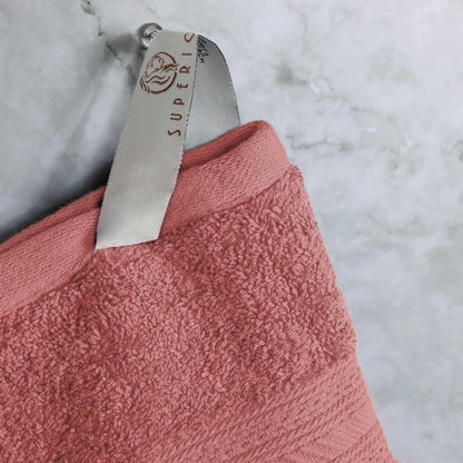 Set di asciugamani di qualità superiore in cotone pettinato a fibra lunga, 6 pezzi