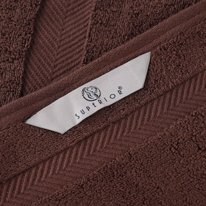 Asciugamano da bagno in cotone assorbente Zero Twist di qualità superiore (set da 2)