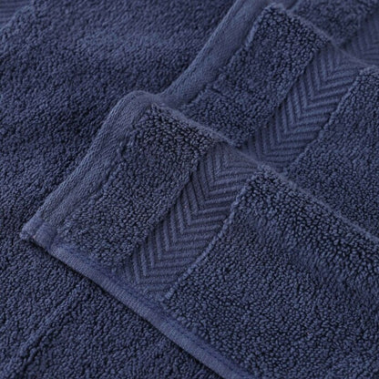 Asciugamano da bagno in cotone assorbente Zero Twist di qualità superiore (set da 2)