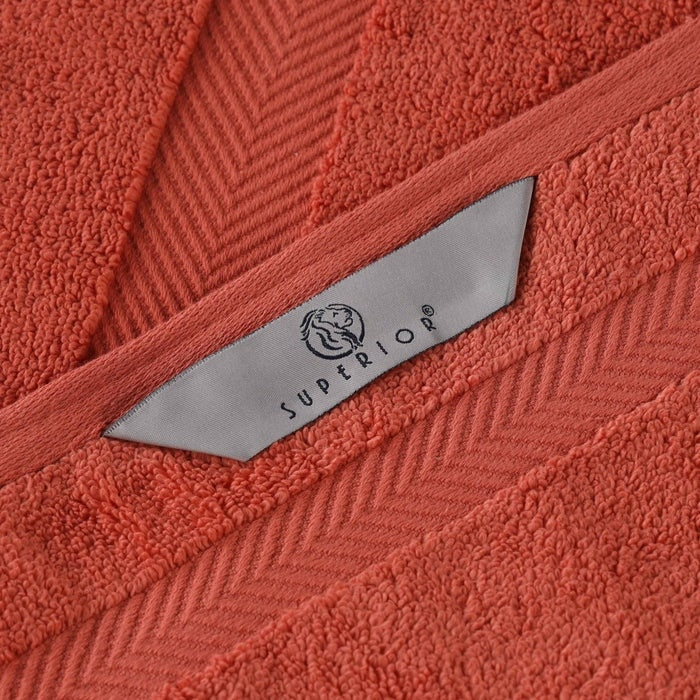 Asciugamano da bagno in cotone assorbente Zero Twist di qualità superiore (set da 2)