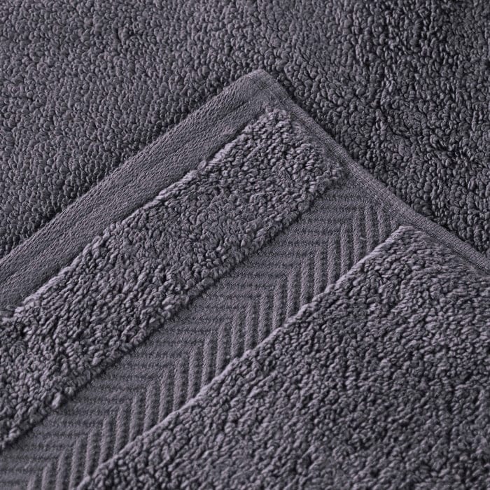 Asciugamano da bagno in cotone assorbente Zero Twist di qualità superiore (set da 2)