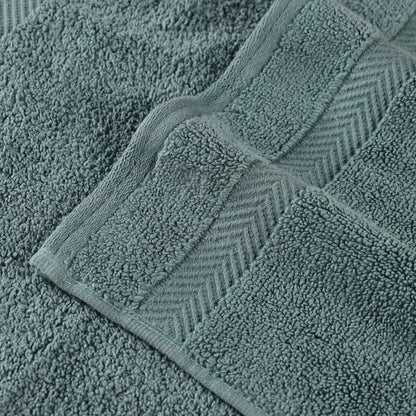 Asciugamano da bagno in cotone assorbente Zero Twist di qualità superiore (set da 2)