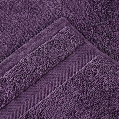 Asciugamano da bagno in cotone assorbente Zero Twist di qualità superiore (set da 2)