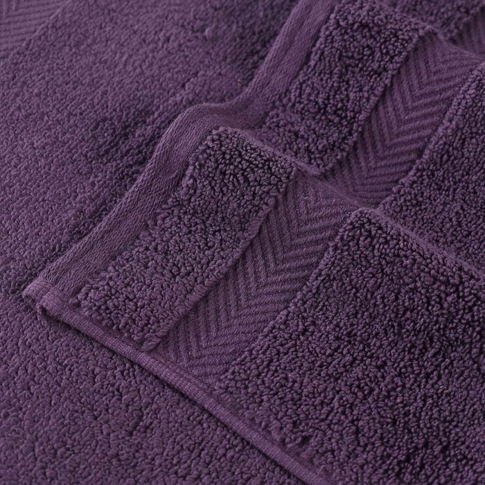 Asciugamano da bagno in cotone assorbente Zero Twist di qualità superiore (set da 2)