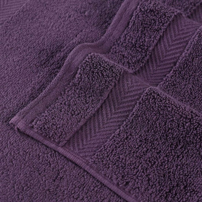 Asciugamano da bagno in cotone assorbente Zero Twist di qualità superiore (set da 2)