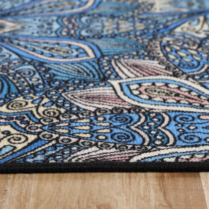 Tappeto antiscivolo per interni ed esterni Superior Cassidy Floral Boho