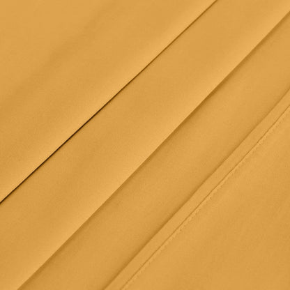 Set di lenzuola con tasche profonde in cotone egiziano di qualità superiore, 400 fili