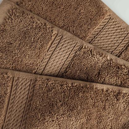 Set di asciugamani da 10 pezzi in cotone egiziano di qualità superiore, pesante e pesante