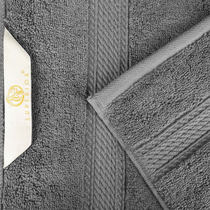 Set di asciugamani da 10 pezzi in cotone egiziano di qualità superiore, pesante e pesante