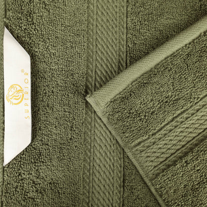 Set di asciugamani da 10 pezzi in cotone egiziano di qualità superiore, pesante e pesante