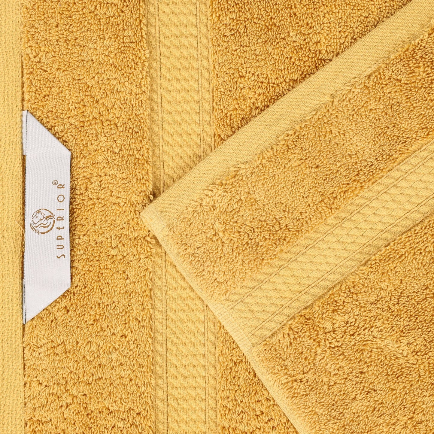 Set di asciugamani da 10 pezzi in cotone egiziano di qualità superiore, pesante e pesante