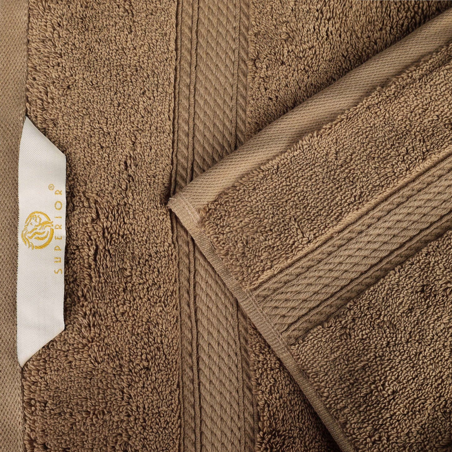 Set di 2 teli da bagno pesanti in cotone egiziano di qualità superiore