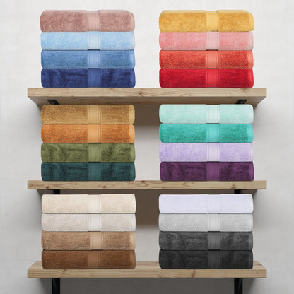 Set di 2 teli da bagno pesanti in cotone egiziano di qualità superiore