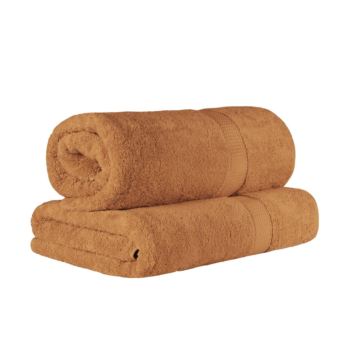 Set di 2 teli da bagno pesanti in cotone egiziano di qualità superiore