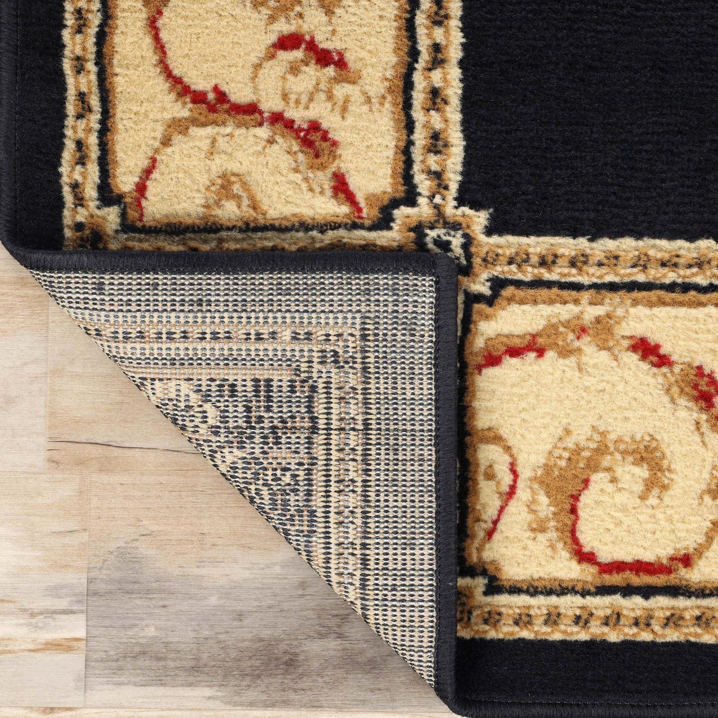 Tappeto da interno di grandi dimensioni con decorazioni tradizionali di qualità superiore