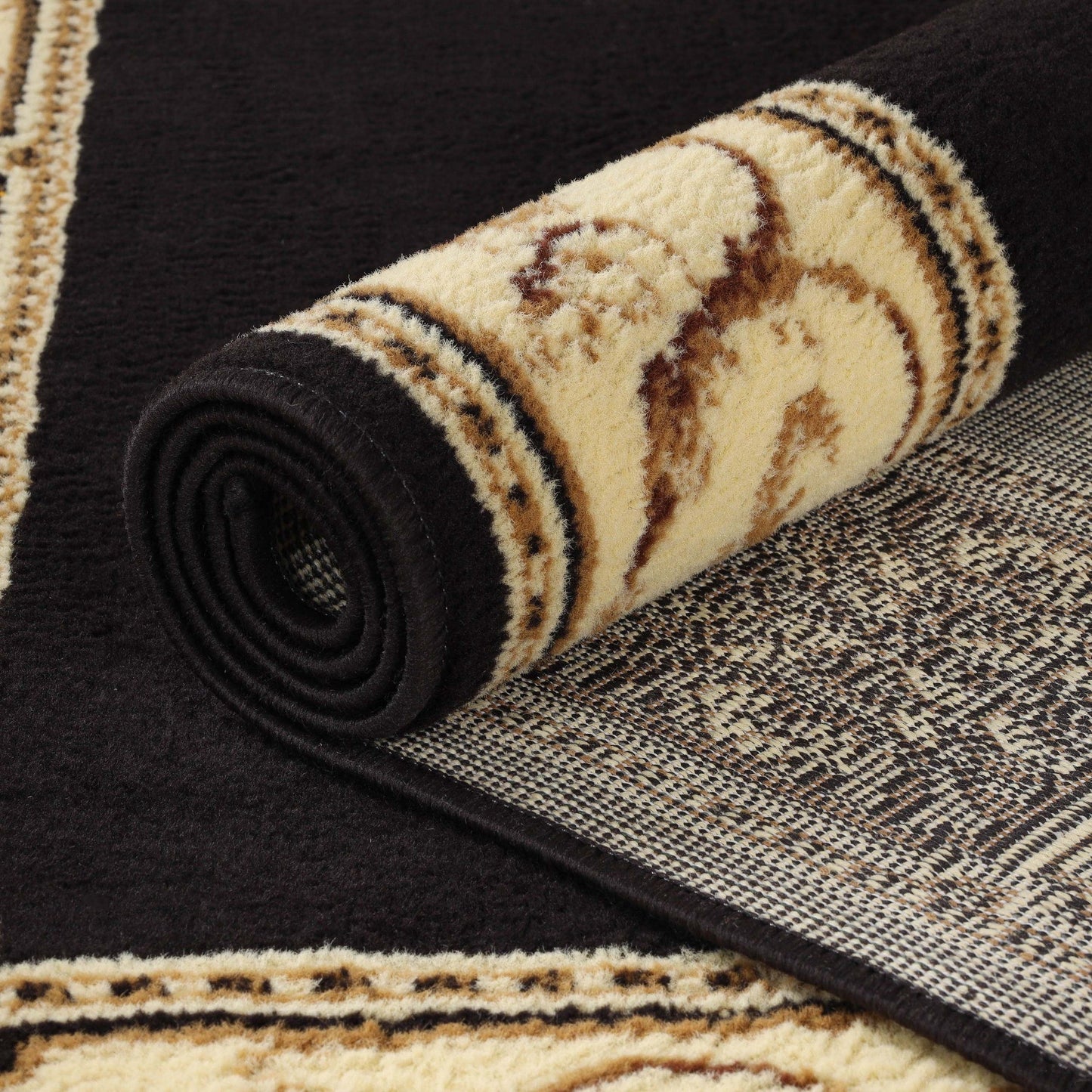 Tappeto da interno di grandi dimensioni con decorazioni tradizionali di qualità superiore