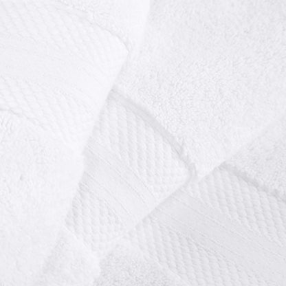 Set di 6 asciugamani in cotone turco di alta qualità, in morbida spugna e pesantezza