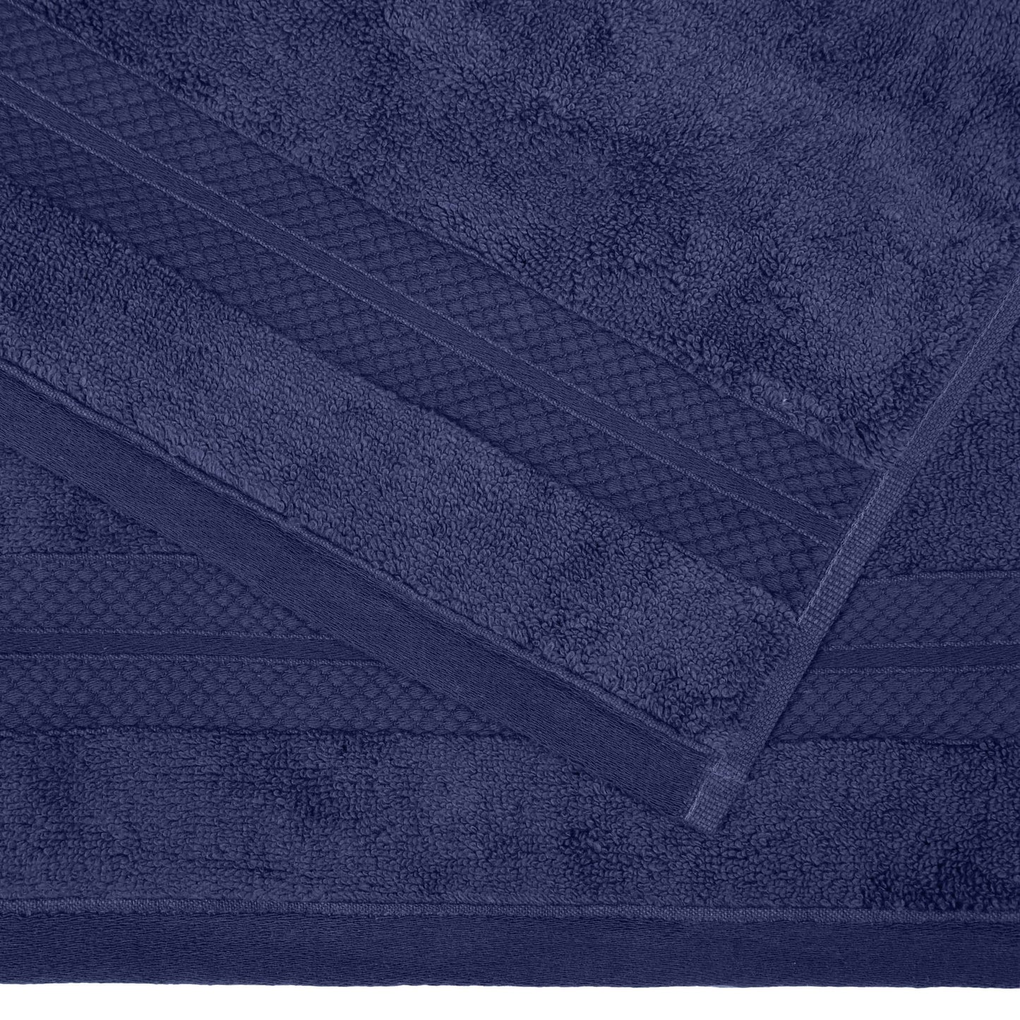 Set di 6 asciugamani in cotone turco di alta qualità, in morbida spugna e pesantezza