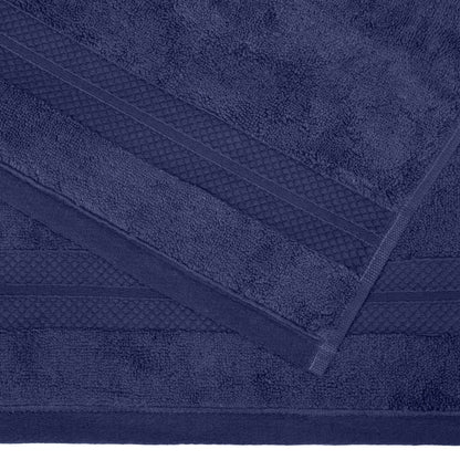 Set di 6 asciugamani in cotone turco di alta qualità, in morbida spugna e pesantezza