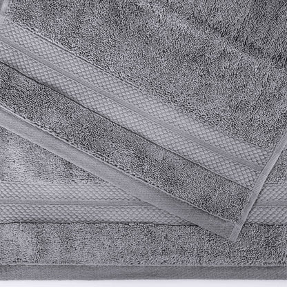 Set di 6 asciugamani in cotone turco di alta qualità, in morbida spugna e pesantezza