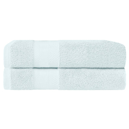 Set di 2 teli da bagno pesanti in cotone turco di qualità superiore