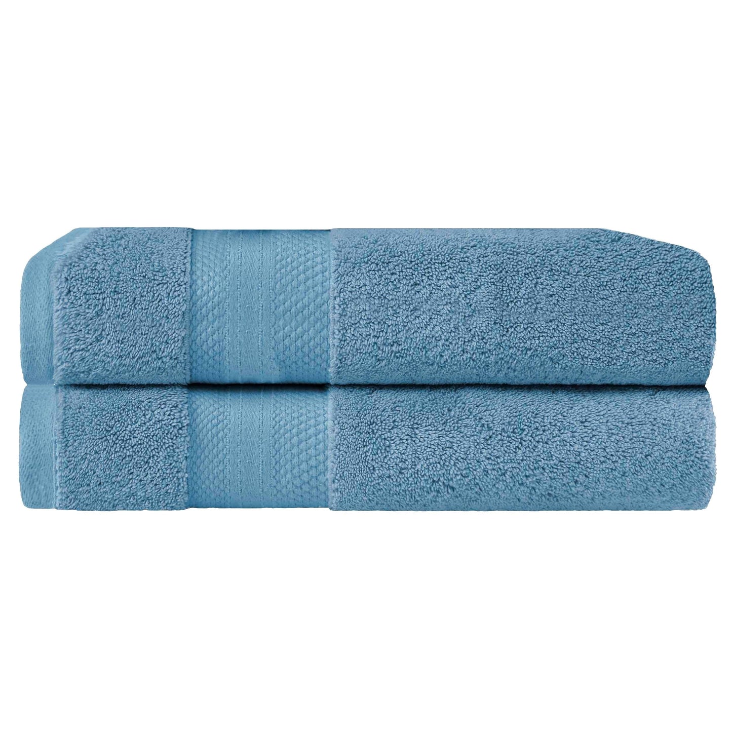 Set di 2 teli da bagno pesanti in cotone turco di qualità superiore