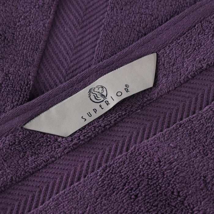 Set di 6 asciugamani assorbenti morbidi in cotone Superior Zero Twist