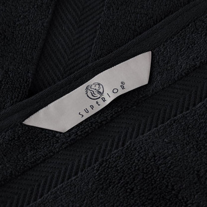 Set di 6 asciugamani assorbenti morbidi in cotone Superior Zero Twist