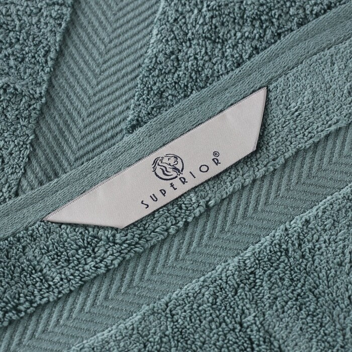 Set di 6 asciugamani assorbenti morbidi in cotone Superior Zero Twist