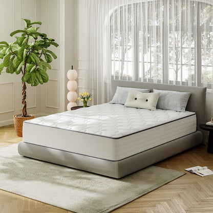 Materasso in memory foam ibrido SweDrea da 10 pollici, rinfrescante e morbido, in scatola con CertiPUR-US, SGS e OEKO-TEX