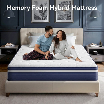 Materasso ibrido SweDrea 12 Firm - Design traspirante e rinfrescante con certificazioni CertiPUR-US, SGS e OEKO-TEX