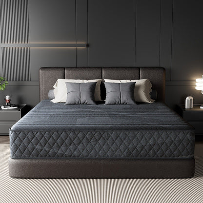 Materasso traspirante rinfrescante SweDrea Medium Hybrid Memory Foam da 14 pollici con CertiPUR-US, SGS e OEKO-TEX