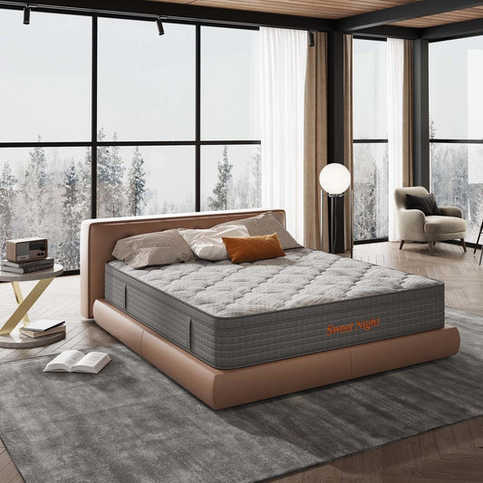 Materasso ibrido in memory foam gel Sweetnight da 14''