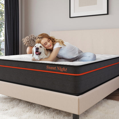 Materasso ibrido in memory foam Sweetnight Twilight 14 Gel