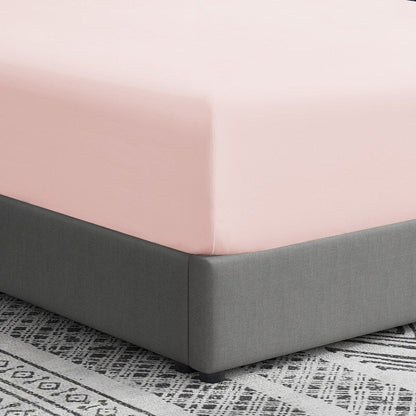 Lenzuolo con angoli singolo Swift Home in microfibra spazzolata doppia da 16 pollici con tasca profonda