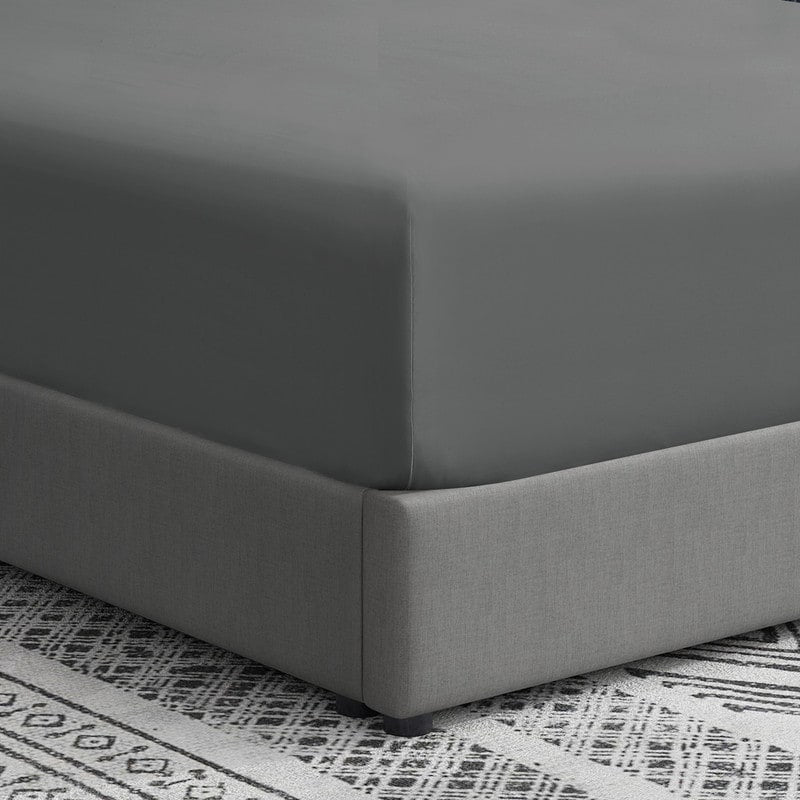 Lenzuolo con angoli singolo Swift Home in microfibra spazzolata doppia da 18-21 pollici con tasca extra profonda