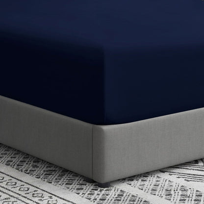 Lenzuolo con angoli singolo Swift Home in microfibra spazzolata doppia da 18-21 pollici con tasca extra profonda