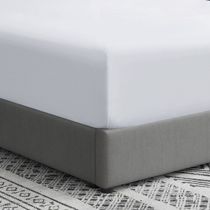 Lenzuolo con angoli singolo Swift Home in microfibra spazzolata doppia da 18-21 pollici con tasca extra profonda