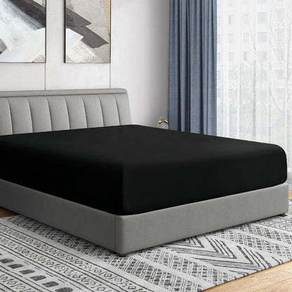 Lenzuolo con angoli singolo Swift Home in microfibra spazzolata doppia da 18-21 pollici con tasca extra profonda