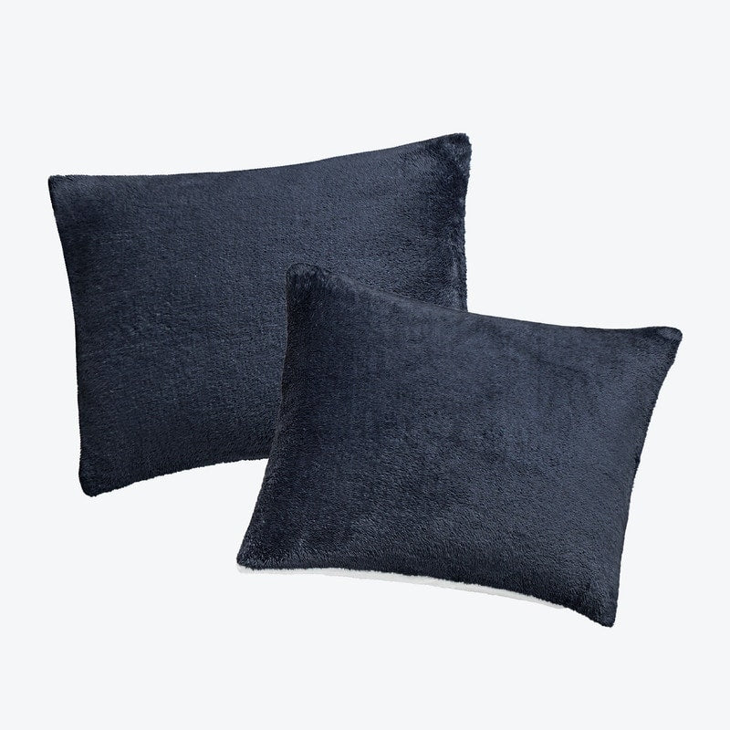 Set di piumoni reversibili Swift Home in peluche a pelo alto e sherpa di lusso