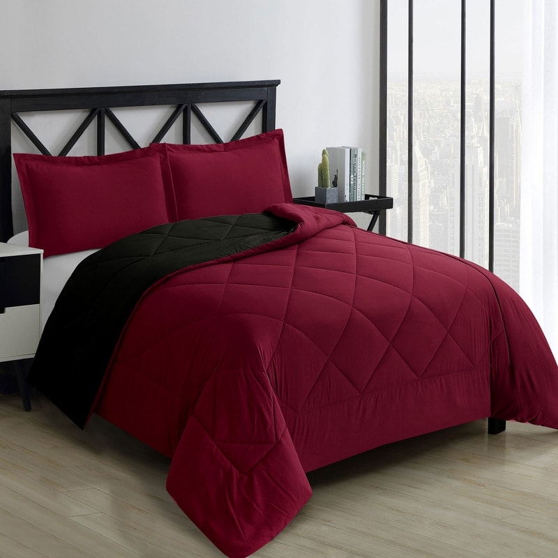 Set di piumini in microfibra reversibile Swift Home in alternativa al piumino