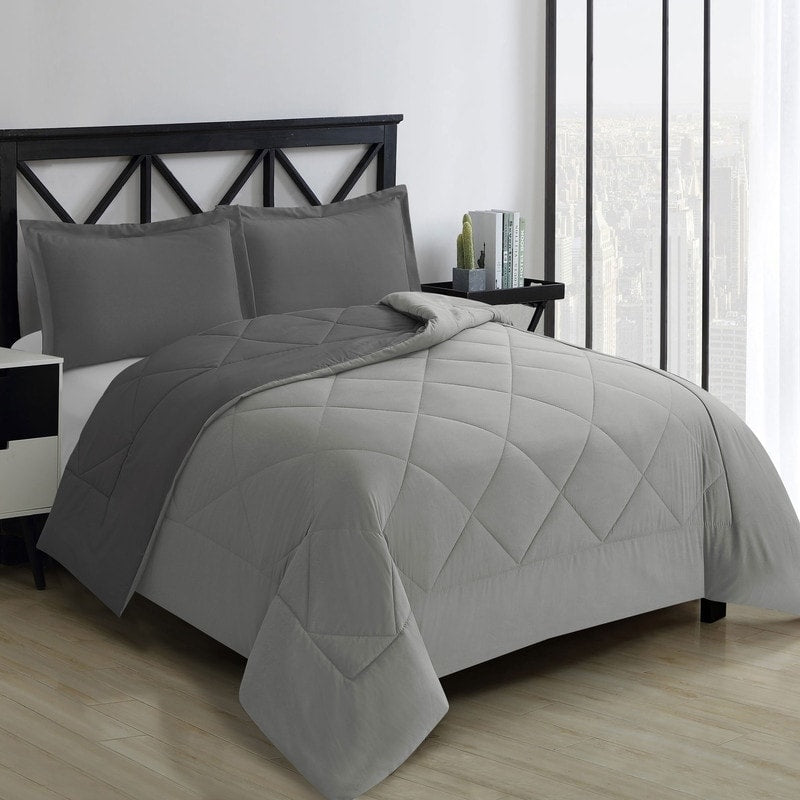 Set di piumini in microfibra reversibile Swift Home in alternativa al piumino