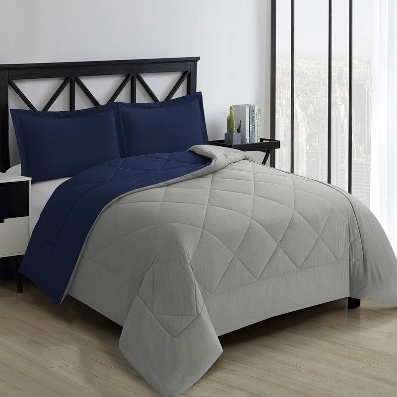 Set di piumini in microfibra reversibile Swift Home in alternativa al piumino