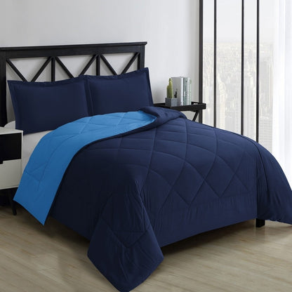 Set di piumini in microfibra reversibile Swift Home in alternativa al piumino